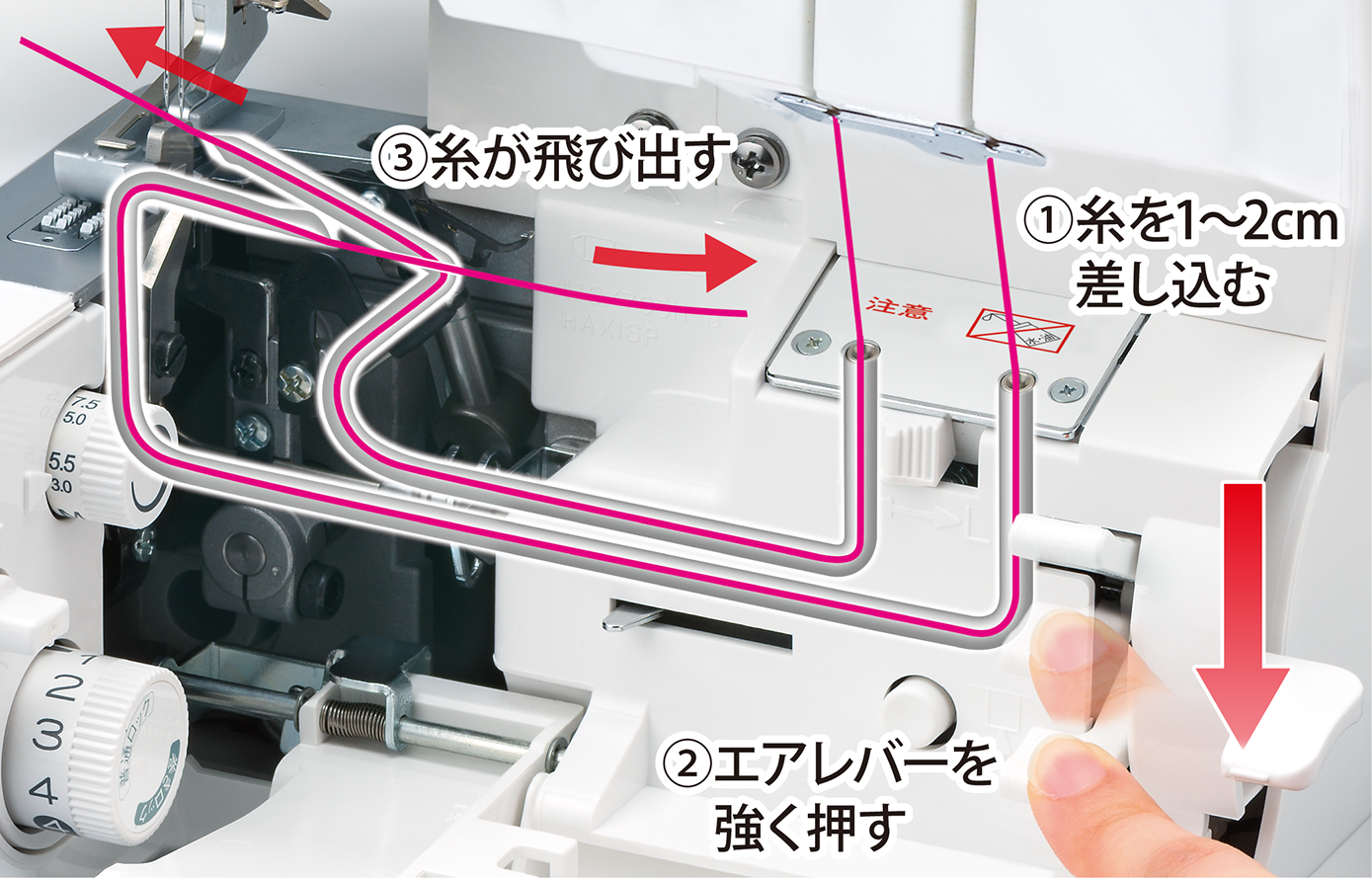 babylock 4本ロックミシン BUNKA衣縫人 5500S プロライン | ミシン  